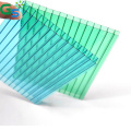 Guansu Residential Roofing Glazing Skylight Canopies Twin Wall Polycarbonate Hollow Sheet